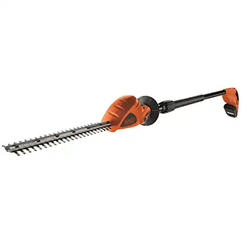 Akku-Heckenschere Black+Decker mit 43 cm Schwertlänge
