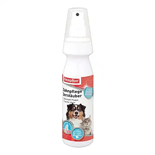 Dentalspray Beaphar für Hunde – Zahnpflege Zerstäuber ohne Zahnbürste