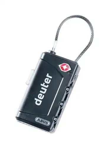 TSA Schloss Deuter TSA Cable Lock Kabelschloss für Reisen