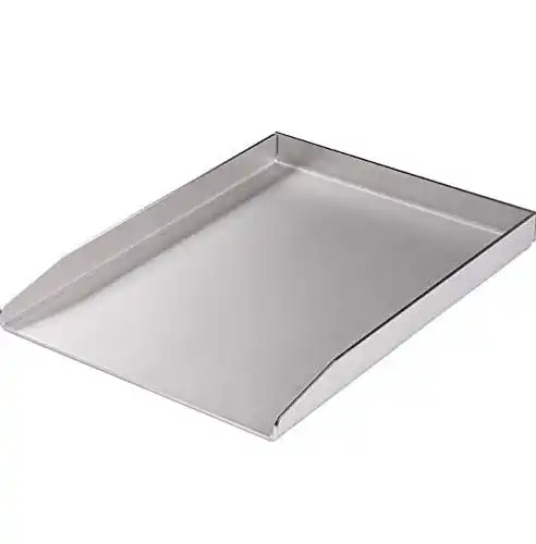 Plancha-Grillplatte RuSchi BBQ für Gas- und Kohlegrills