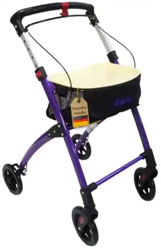 FabaCare Indoor Rollator Jaguar, schmal Leichtgewicht und faltbar