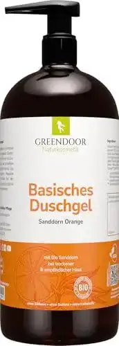 Duschgel Damen Greendoor Basisches Natur Duschgel Bio Sanddorn Orange
