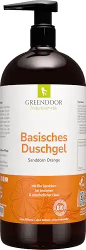Duschgel Damen Greendoor Basisches Natur Duschgel Bio Sanddorn Orange
