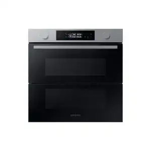 Samsung NV7B4550VAS/U1 Einbau-Backofen mit 76 l, AI und Dual Cook Flex