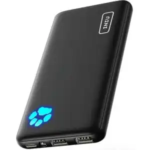 Leichte INIU Power Bank 10000mAh Ultra Slim und kompatibel mit iPhone und Samsung