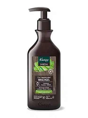 Bartshampoo Kneipp Men 2in1 Gesicht und Bart Waschgel 250 ml