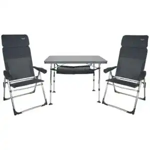 Campingtisch-Set Crespo FRA611966 Metallstuhl und Tischset Valencia