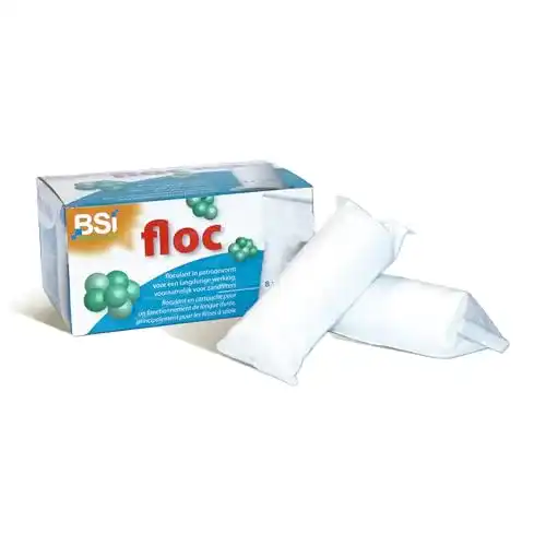 Flockungsmittel für Pools – BSI Floc Socks Flockungspads