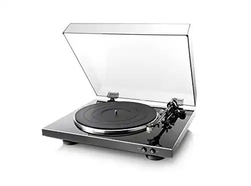 Denon DP-300 F Plattenspieler – Vollautomatisch mit Riemenantrieb und Vorverstärker
