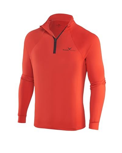 Skipullover für Herren von Black Crevice – Skirolli mit Zipper