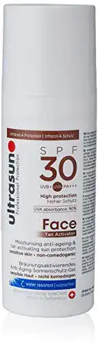 Ultrasun Tan Activator Face Sonnencreme SPF30, 50 ml