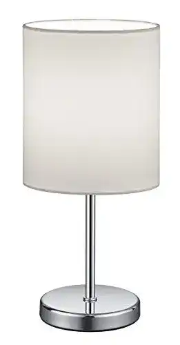 Nachttischlampe RL Live Your Light Jerry mit Stoffschirm und Metall