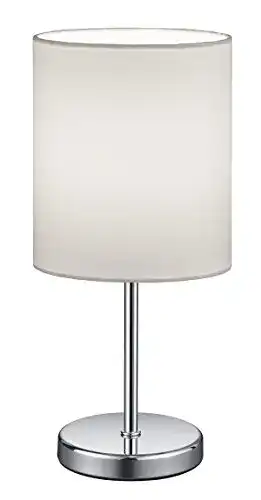 Nachttischlampe RL Live Your Light Jerry mit Stoffschirm und Metall