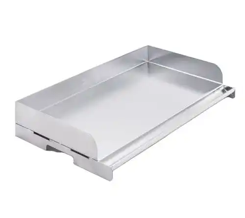 Plancha-Grillplatte aus Edelstahl für universelles Grillen