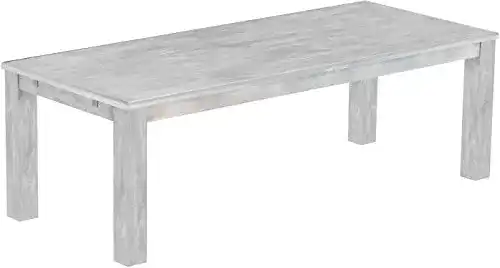 Esstisch B.R.A.S.I.L.-Möbel Rio Classico 240×100 cm aus Holz mit Betonoberfläche