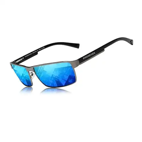 Kingseven Sonnenbrille für Herren und Damen mit photochromatischen Gläsern