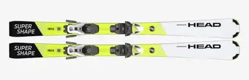 Head Kinder Racingski Supershape SLR Pro mit SLR 7.5 GW AC – 140 cm