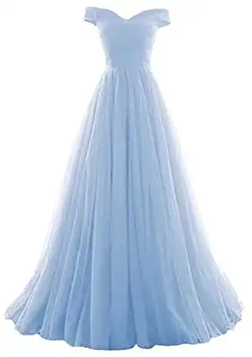 Ballkleid von Romantic-Fashion für Damen Langes Abend- und Brautkleid