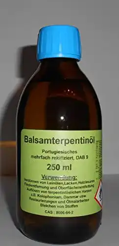 Terpentinöl 250 ml aus Portugal – Hochwertiges Balsam für verschiedene Anwendungen