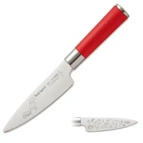 F. Dick Red Spirit Kochmesser für Kinder – Little Chef mit 15 cm Klinge