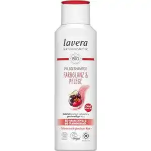 Lavera Pflegeshampoo Farbglanz und Pflege für coloriertes Haar