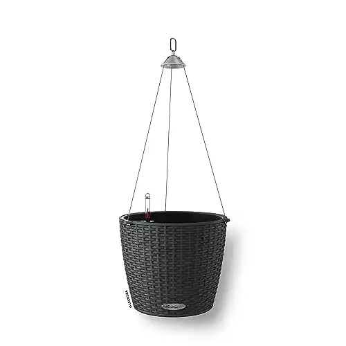 Blumenampel Lechuza Nido Cottage 28 granit 15193, 27x27x23 cm