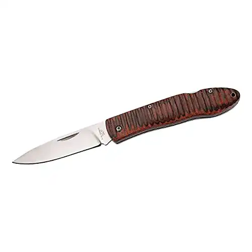 Herbertz Taschenmesser aus AISI 420 Stahl mit Back Lock Mechanismus