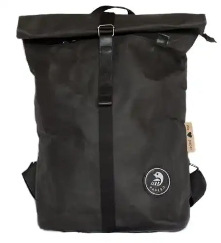 Roll-Top-Rucksack Papero Cougar für Damen und Herren aus Kraftpapier