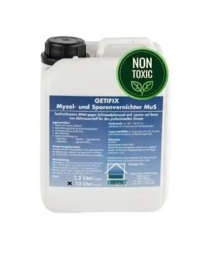 Schimmelentferner chlorfrei Getifix MuS PROFI – 10 L Kanister