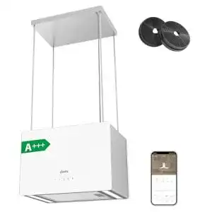 Ciarra CBCS4850 A+++ Umluft Dunstabzugshaube für Kücheninseln