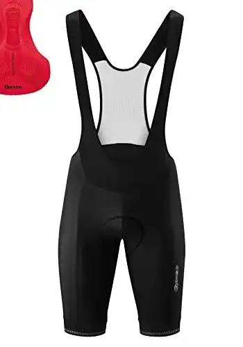 Gonso Herren Bibshorts Sitivo Bib M – Träger-Radhose mit Sitzpolster