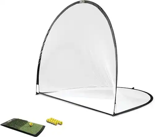 Golf Abschlagnetz SKLZ Unisex-Adult Home Golf Driving Range Kit