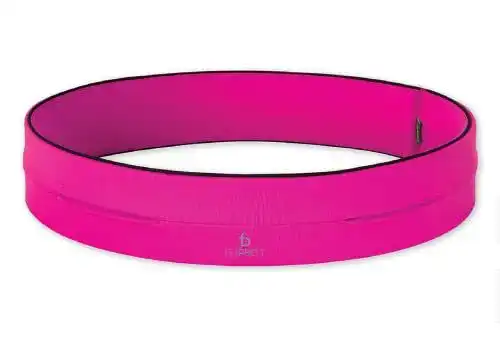 Laufgürtel FlipBelt Klassisch, mit mehreren Taschen M Rosa