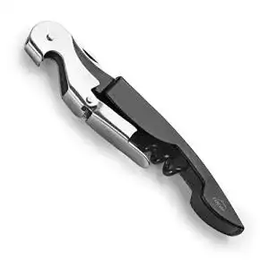 Hebelkorkenzieher Lacor 63044 aus Edelstahl mit 3-in-1-Funktion