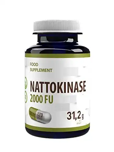 Nattokinase Hepatica 120 vegane Kapseln mit 100 mg (20.000 FU/g)