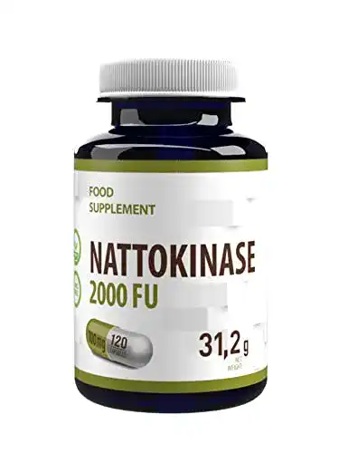 Nattokinase Hepatica 120 vegane Kapseln mit 100 mg (20.000 FU/g)