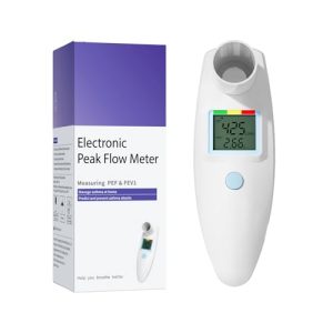 Peakflowmeter Nascool Peak Flow Meter ohne Bluetooth für Erwachsene