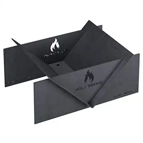 Feuerschale Holy Smoke Design 80cm x 60cm aus 5mm Stahl