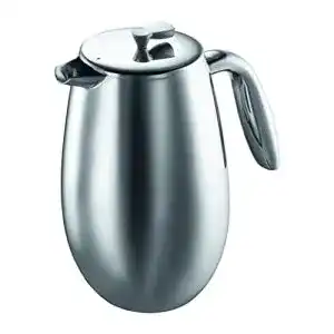 Bodum Kaffeebereiter Doppelwandig French Press 1L Edelstahl