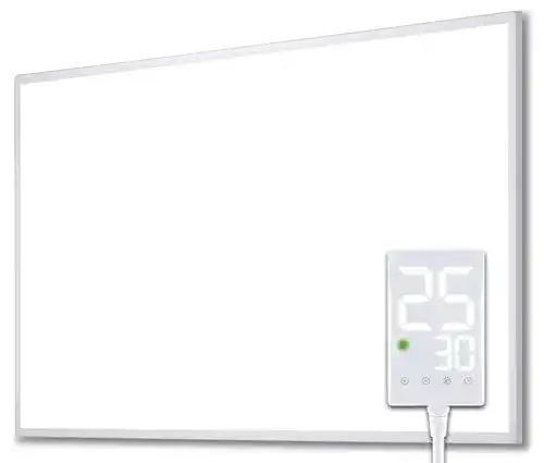Heidenfeld Infrarotheizung HF-HP100-3 mit 600 Watt für Räume bis 16 m²