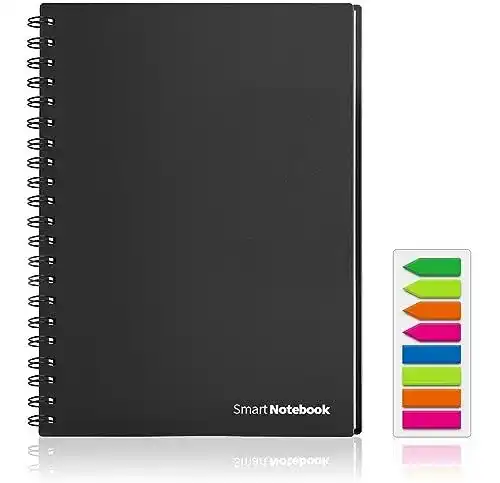 Notizbuch HOMESTEC Wiederverwendbares A4 Notizblock