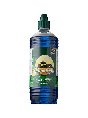 Paraffinöl Bio Lampenöl 1 Liter in Blau von Farmlight