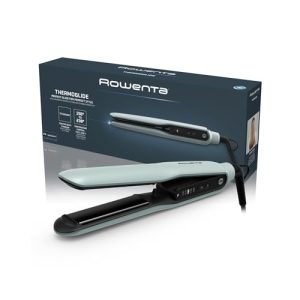 Rowenta Thermoglide Haarglätter mit Titanium-Beschichtung und 5 Temperaturstufen