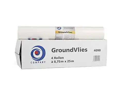 Malervlies 150 g von Conpart in 4 Rollen für Renovierungen