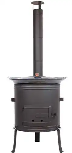 Gulaschkanone Grillplanet Gulaschkessel 42 cm mit 22 Litern