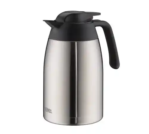 Edelstahl Thermoskanne 1,5 Liter von Thermos – Hochwertige Isolierkanne