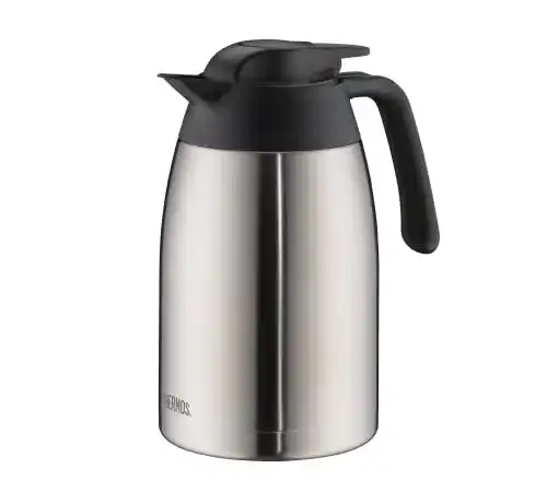 Edelstahl Thermoskanne 1,5 Liter von Thermos – Hochwertige Isolierkanne