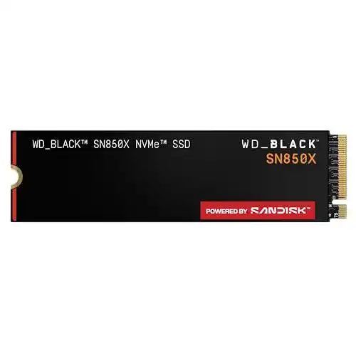 WD Black SN850X NVMe 4 TB interne SSD Festplatte