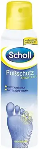 Fußpilz Schutzspray von Scholl Mildes Fußdeo für empfindliche Haut