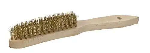 Grillbürste aus Messing mit Holzgriff von kwb